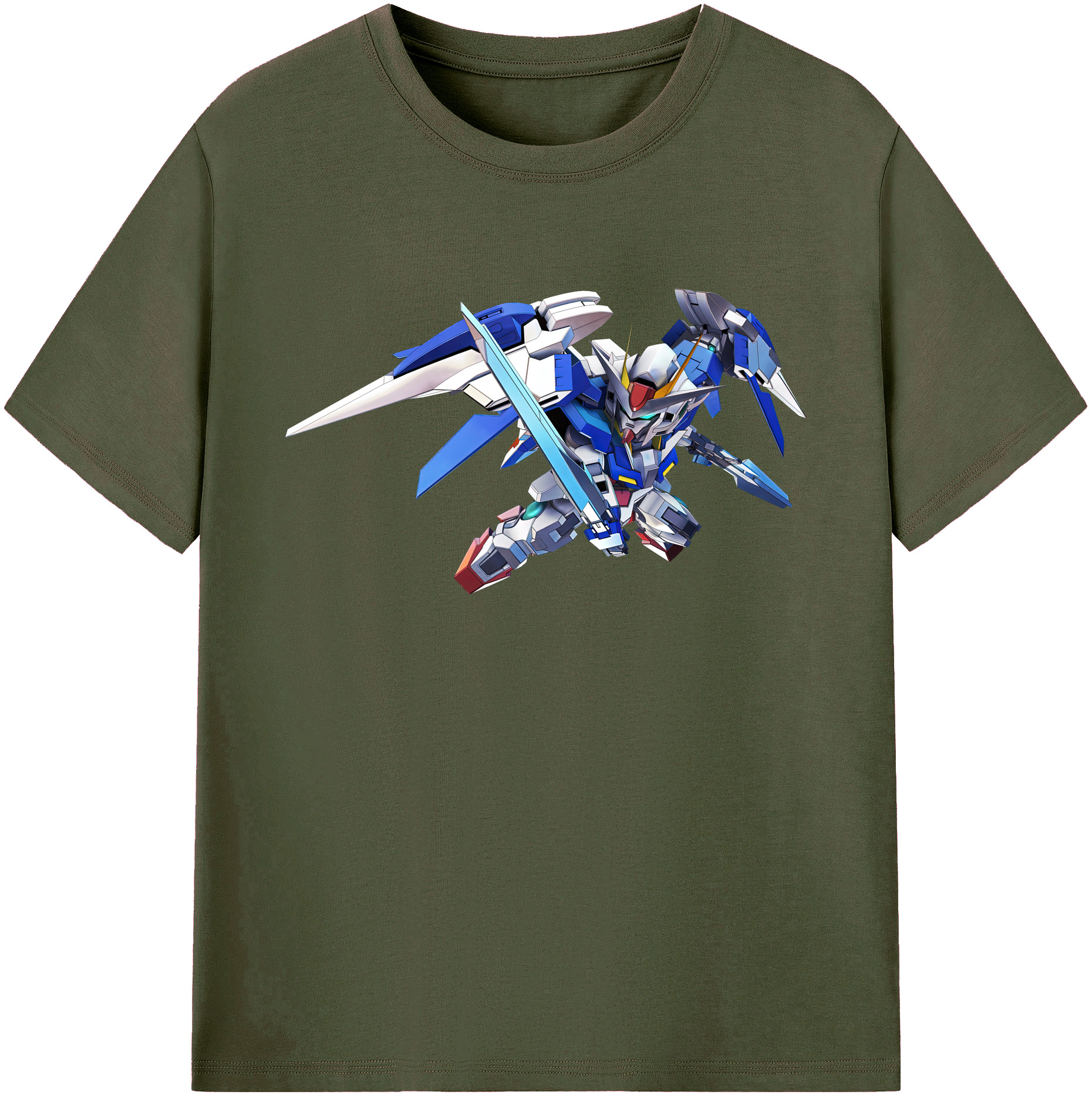 （画像用） 機動戦士ガンダム Mobile Suit Gundam 綿100％ メンズ半袖Tシャツ｜肌触りやわらか＆通気性